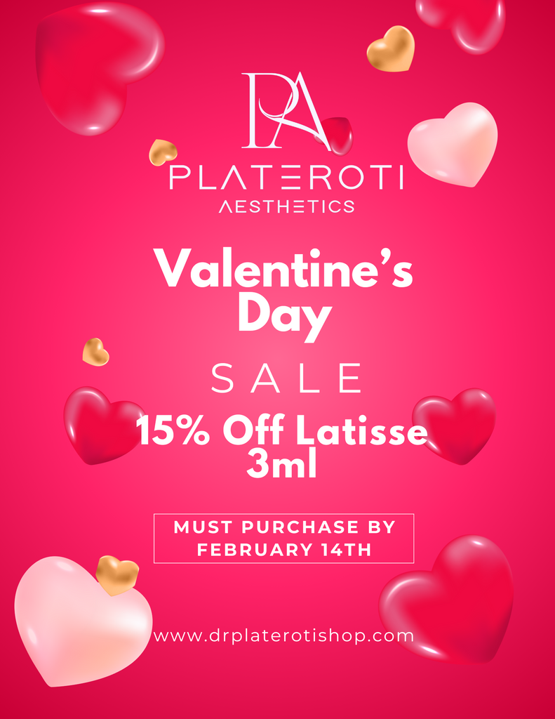 Valentine's Day Special: 15% Off Latisse 3ml Supply